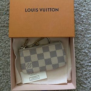 Louis Vuitton coin purse keychain